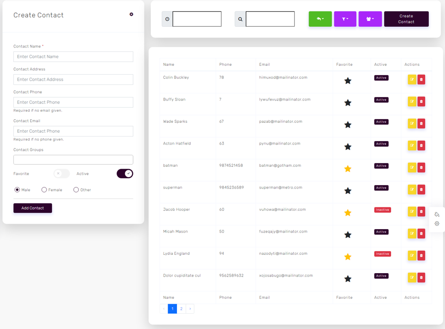 Adminetic Announcemment Module
